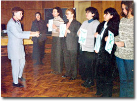 Seminar (Workshop) on pedagogy conducted in Bulgaria (Sophia) in 2005, November