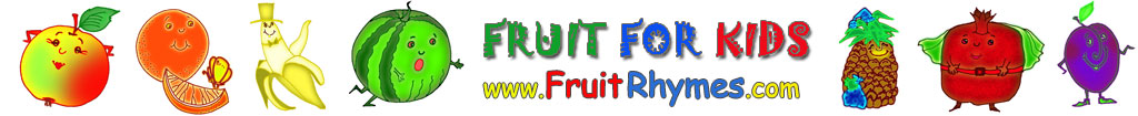 Fruit Rhymes for kids