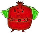 Fruit story rhymes Pomegranate and wise man