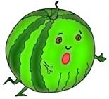 fruit poem: nursery rhyme Watermelon