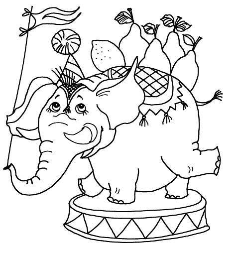 Elephant from book Mathematics